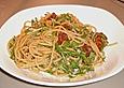 Spaghetti - Rucola - Salat