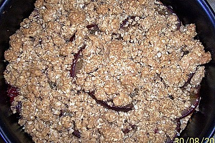 Zwetschgenkuchen mit Zimtstreuseln 4