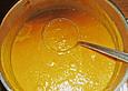K&uuml;rbiscreme mit Hack & Lauch