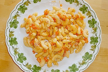 Schinken - M&ouml;hren - Nudeln