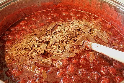 Sauerkirsch - Schoko - Marmelade - mit Chili 1