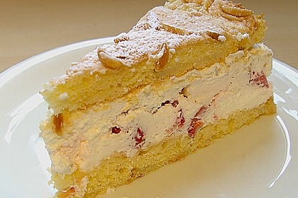 Schneemousse-Erdbeertorte 15