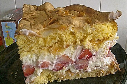 Schneemousse-Erdbeertorte 27