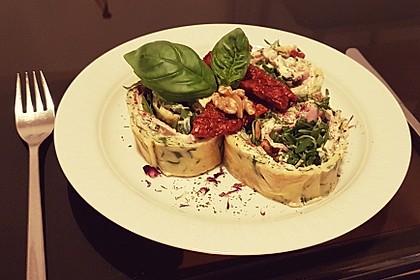 Pfannkuchen - Rolle vom Blech 1