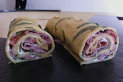 Pfannkuchen - Rolle vom Blech 12