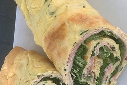 Pfannkuchen - Rolle vom Blech 6