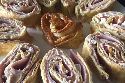 Pfannkuchen - Rolle vom Blech 8