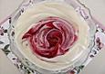 Topfencreme mit Erdbeerp&uuml;ree