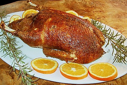 Ente mit Orangen = Canard &agrave; l&acute;orange