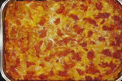 Nudelauflauf mit Kochschinken und Tomaten 6