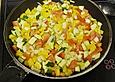 Vollkornnudeln mit Gem&uuml;se - K&auml;sesauce