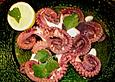 Oktopus in Oliven&ouml;l - Zitronen - Sauce