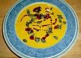 K&uuml;rbissuppe mit Apfel, Chili und Ingwer
