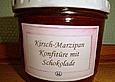 Sauerkirsch - Marzipan Konfit&uuml;re mit dunkler Schokolade