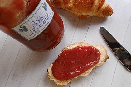 Weihnachtliche Apfel - Pflaumen - Marmelade 2