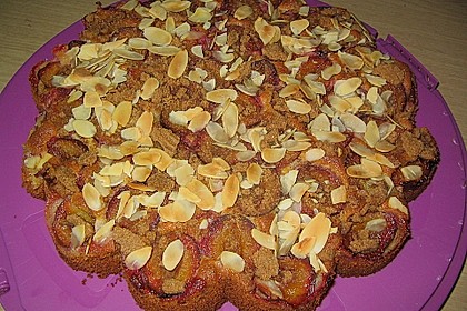 Zwetschgen - Amarettini - Kuchen 4