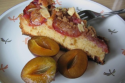 Zwetschgen - Amarettini - Kuchen