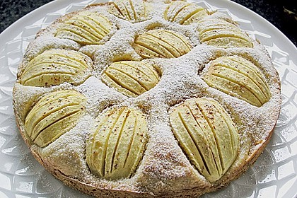 Apfel - R&uuml;hrkuchen 1