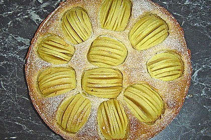 Apfel - R&uuml;hrkuchen 4