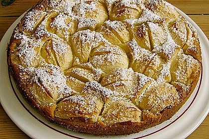 Apfel - R&uuml;hrkuchen
