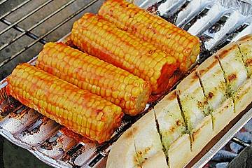 Gegrillte Maiskolben