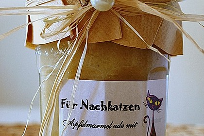 Apfel - Marzipan - Marmelade mit Amaretto 3