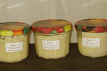 Apfel - Marzipan - Marmelade mit Amaretto 10