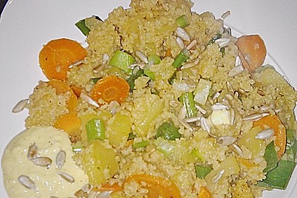 Couscous - M&ouml;hren - Pfanne 1