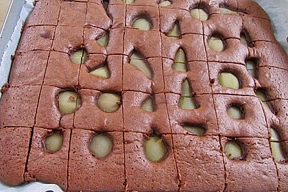 Birnen - Brownies 4