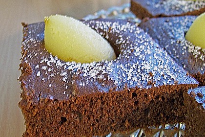 Birnen - Brownies 6