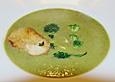Brokkolisuppe mit Knoblauch - Croutons