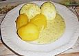 Eier in Currysauce