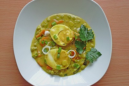 Eier in Currysauce 1
