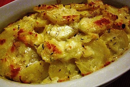 Kartoffelgratin 1