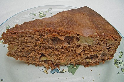 Rhabarberkuchen mit Marzipan 3