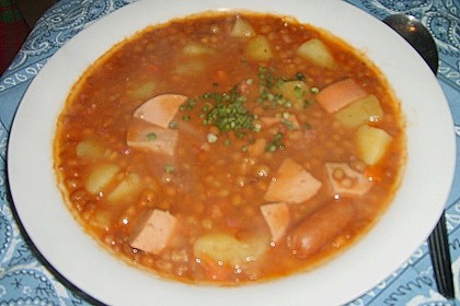 Linsensuppe