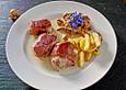 Schweinefilet in Parmaschinken mit Senf und Rosmarin