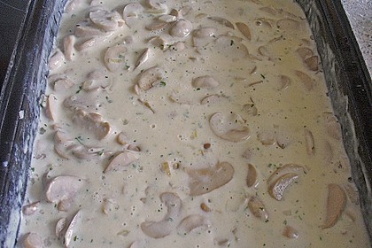 Rahmchampignons &agrave; ma femme