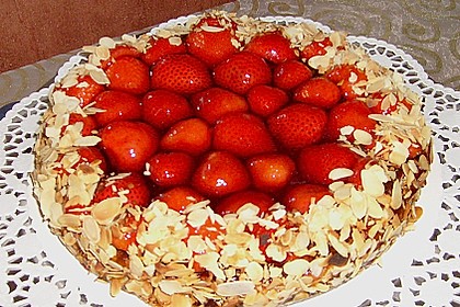 Erdbeer - K&auml;se - Torte 1