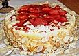 Erdbeer - K&auml;se - Torte