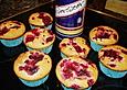 Himbeer - Eierlik&ouml;r - Muffins