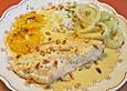 Orangen - Fisch - Pfanne