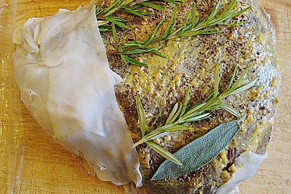 Damhirschbraten in der Salzkruste 3