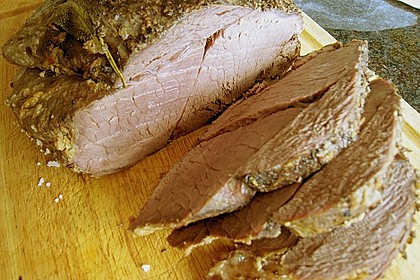 Damhirschbraten in der Salzkruste 7