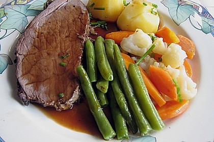 Damhirschbraten in der Salzkruste 8
