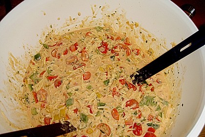 Spaghetti vom Blech
