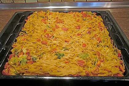 Spaghetti vom Blech 2