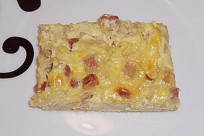 Zwiebel - Speckkuchen