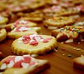 Butterpl&auml;tzchen - Weihnachtspl&auml;tzchen (Bild)