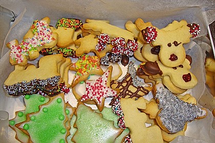 Butterplätzchen - Weihnachtsplätzchen 25